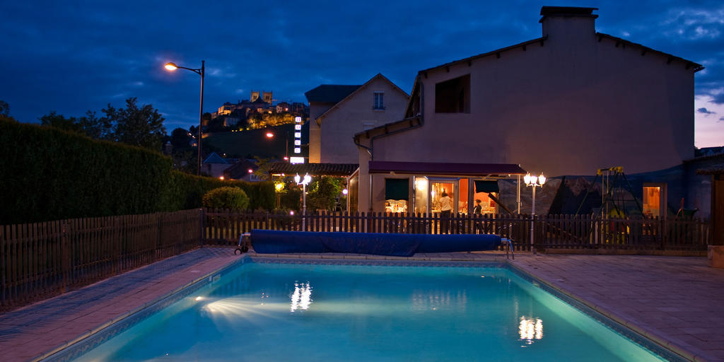Les Messageries Otel Saint-Flour  Dış mekan fotoğraf