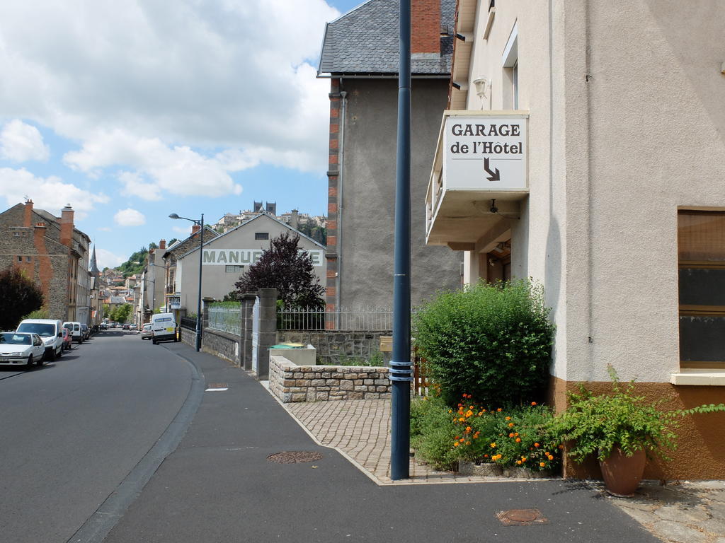 Les Messageries Otel Saint-Flour  Dış mekan fotoğraf