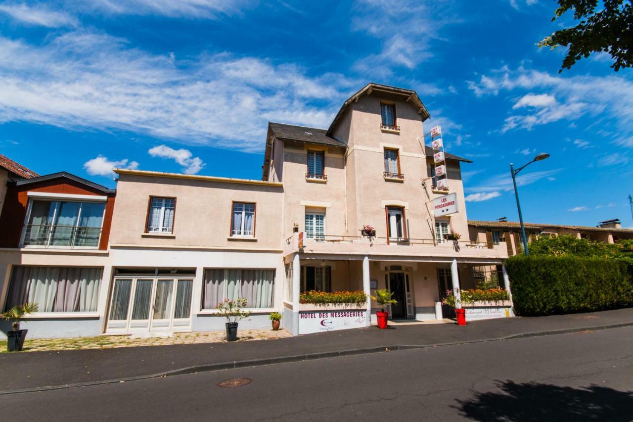 Les Messageries Otel Saint-Flour  Dış mekan fotoğraf