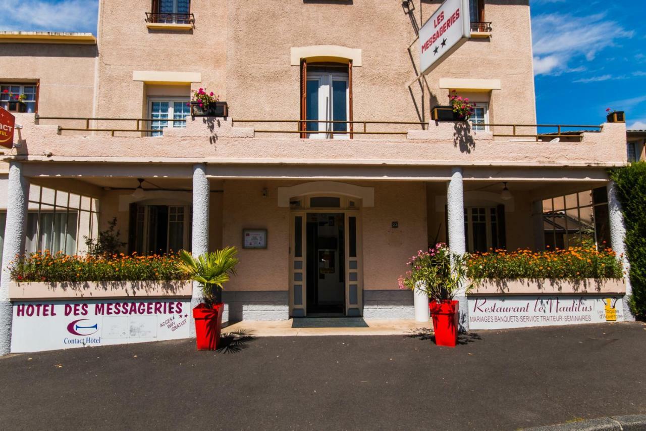 Les Messageries Otel Saint-Flour  Dış mekan fotoğraf